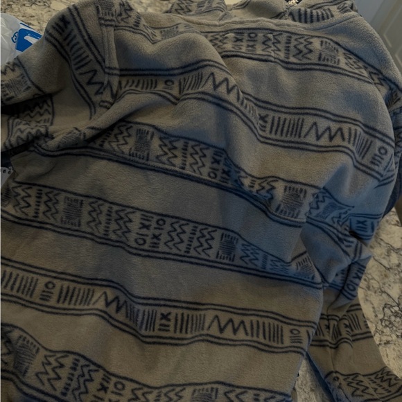 O'Neill tan half zip Jacket size medium - Picture 2 of 9